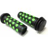 Gripy AUTHOR AGR Junior R20 l.102mm - zelená-neónová/čierna