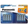 PANASONIC Alkalické baterie EVOLTA Platinum LR6EGE/8BW 4+4F AA 1,5V (Blistr 8ks)