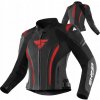 Motocyklová bunda SHIMA MIURA 2.0 BLACK/RED veľ. 32