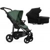 TFK Mono4 2v1 Olive Combi carrycot + Seat unit Nenafukovacie kolesá (s výplňou) Hlboká vanička Black