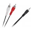 Ostatní Kabel Jack 3,5mm - 2x CINCH 3m