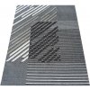 DY Sivý koberec s geometrickým vzorom Lara 02 Rozmer: 60x100 cm