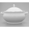 Lubiana Afrodyta porcelánová biela polievková misa/váza s pokrievkou 2,7 l - na vývar a polievky