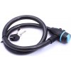 Lankový zámok na bicykel 85 cm x 15 mm, XL-TOOLS