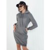 Dámske mikinové šaty GARNET tmavo šedé Dstreet EY1429z Farba: Šedá - tmavo, Veľkosť: S