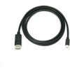 PremiumCord Mini DisplayPort - DisplayPort přípojný kabel M/M 0,5m