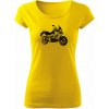 T-ričko Honda NC750 dámske tričko Farba trička: Žltá, Veľkosť: XXL