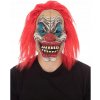 Hororový klaun s vlasy - Maska na Halloween-MOVEO