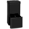 Klarstein Touchless Black Stainless Steel odpadkový kôš 72 l čierny KG15-TouchBLStainSte