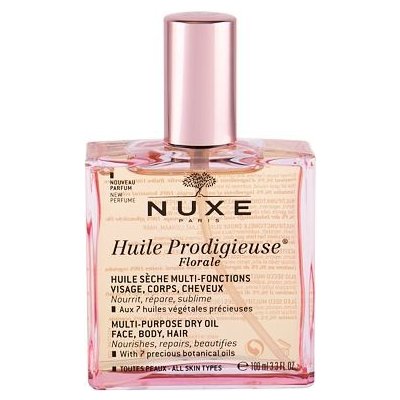 NUXE Huile Prodigieuse Florale 100 ml multifunkční zkrášlující suchý olej na obličej, tělo a vlasy pro ženy