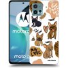 Picasee silikónový prehľadný obal pre Motorola Moto G72 - Frenchies