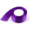 Stuha saténová 4cm x 23m FIALOVÁ