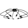 Luminex | Prisadený luster INFINITA 8xE14/60W/230V | LU0455