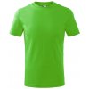MALFINI Detské tričko Basic - Apple green | 134 cm (8 rokov)