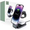 Tech-Protect QI15W-A28 3IN1 MAGNETIC MAGSAFE WIRELESS CHARGER čierna