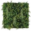WALL GREEN beard moss fern, dielec 100 x 100 cm (Realistická 
