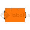 Labelea Samolepiace etikety do klieští, 25x16 mm Contact farebné signálne, Farba etikiet Signálna oranžová ECI2516CON36SO