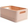 Exacompta smart case Úložný box skladací midi - lososový
