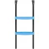 Aga Rebrík k ​​trampolíne 460 - 490 cm Čierny/Modrý