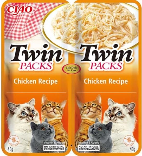 Churu Cat Twin Packs kura vo vývare 80 g