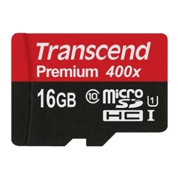 Transcend microSDHC 16GB UHS-I U1 TS16GUSDCU1