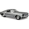 Maisto 1967 Ford Mustang GT metal šedý 1:24