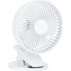 Kobi Nabíjací stolný ventilátor s klipom VIENTO 6W/5V 2000 mAh biela KB0504 + záruka 3 roky zadarmo + záruka 3 roky zadarmo