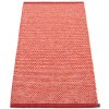 Pappelina Koberec EFFI Dark Red/Coral Red/Vanilla – tmavočervený, veľkosť koberca 60 x 125 cm