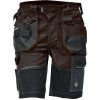 Cerva Dayboro Pánske pracovné šortky tmavo hnedá