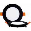 McLED LED svietidlo Toro R9, 9 W, 4000 K, čierne