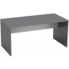 Tempo Kondela Písací stôl, grafit/biela, RIOMA NEW TYP 16