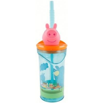 Stor Plastový 3D pohár s figúrkou Peppa Pig 360ml 48666