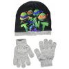 Sun City čiapka/rukavice Želvy Ninja TMNT šedá