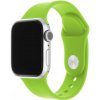 Set silikónových remienkov FIXED Silicone Strap pre Apple Watch 38/40/41/42 mm, zelený