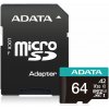 ADATA MICROSDXC 64GB AUSDX64GUI3V30SA2-RA1