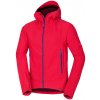 Northfinder Pánska trekingová bunda ľahká vodoodpudivá softshell ABE red L BU-5403OR