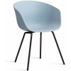 HAY Stolička AAC 26 Black Powder Coated Steel, slate blue