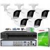 Hilook by Hikvision Súprava na monitoring TurboHD, 5 kamier 2Mpx, 8-kanálový rekordér - HiLook od Hikvision