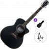 Pasadena PGC-200 Standard SET Black Akustická gitara Jumbo