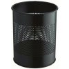 Odpadkový kôš, kovový, 15 l, DURABLE, čierna