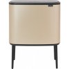 Dotykový odpadkový kôš TOUCH BIN 3 x 11 l, šampanské, Brabantia