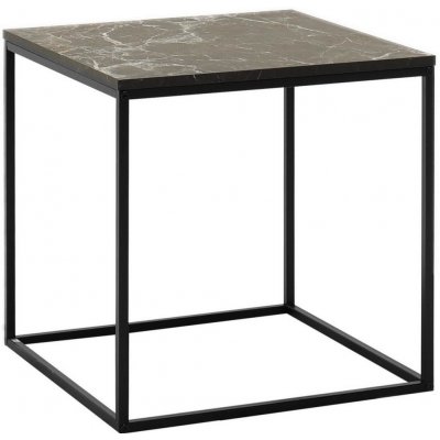Adore Furniture | Konferenčný stolík 52x50 cm čierna | AD0160