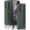 Púzdro GKK PEN Plastové s držiakom na pero Samsung Galaxy Z Fold 3 5G zelené