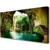 Obraz na plátne Vodopád príroda 100x50 cm