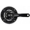 Shimano kľuky Tourney FC-TY301-L 175mm 42-34-24 zubov, čierne