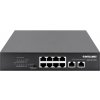 Intellinet 8-Port Gigabit Ethernet PoE+ Switch mit 2 RJ45 Gigabit Uplink-Ports 120W sieťový switch 10 / 100 / 1000 MBit/s IEEE802.3af (15,4 W), IEEE802.3at (30; 561402