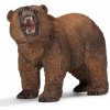 Schleich 14685 divoké zvieratko medveď hnedý grizly samec
