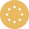 Bosch Brúsny papier EXPERT C470 s 8 otvormi pre excentrické brúsky, 125 mm, zrnitosť 80, 5 ks 2608900805