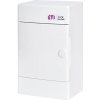 Rozvodná skriňa nástenná IP40 E2 jednoradová 235 x 145 x 97 mm 4 moduly biela