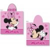 Faro Plážové pončo Minnie srdiečka 55x55 cm